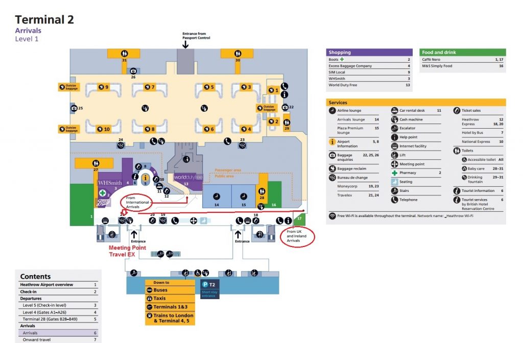 London City Airport Terminal Map