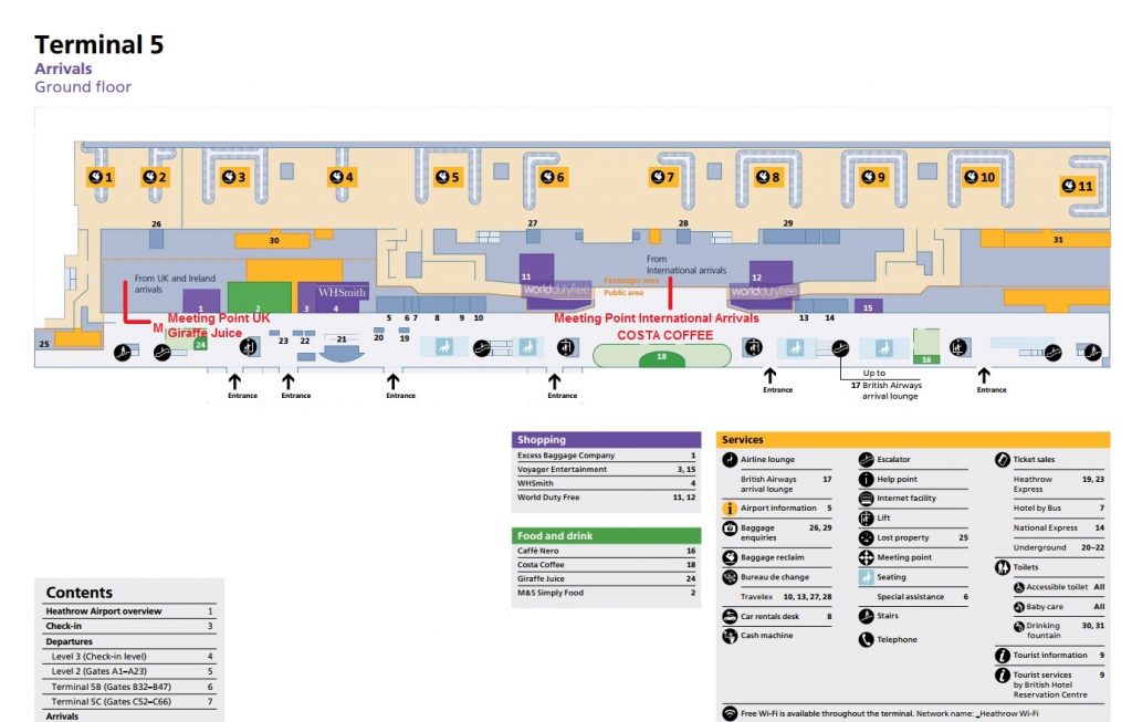 Terminal Maps - 247 Airport Transfer