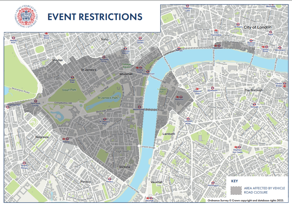 Coronation Day map