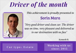 Driver of the month May